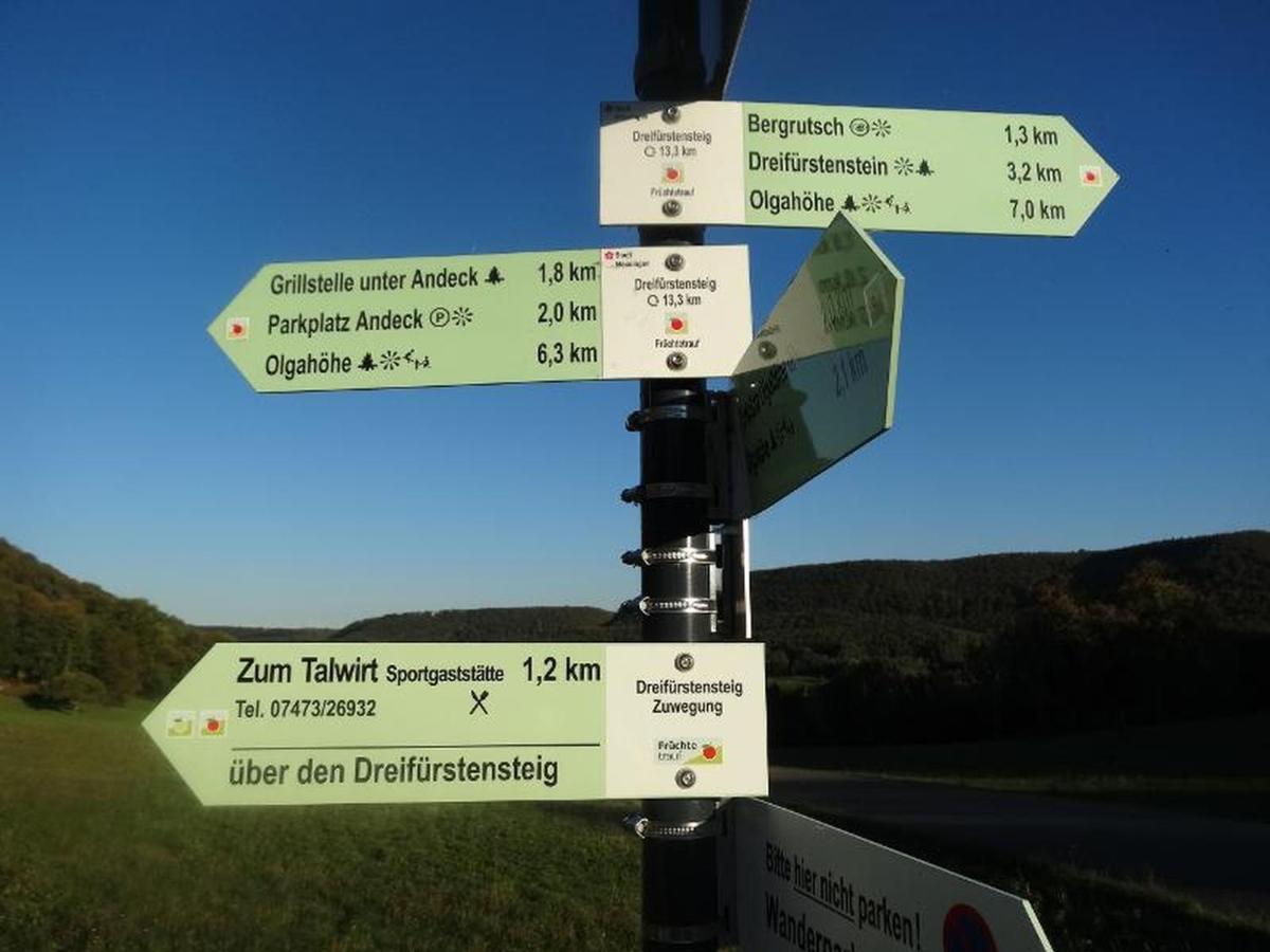 Ferienwohnung Wanderglueck Mössingen Dış mekan fotoğraf